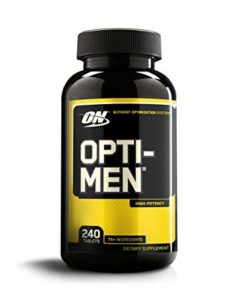 OPTIMUM NUTRITION OPTI MEN-240 EA